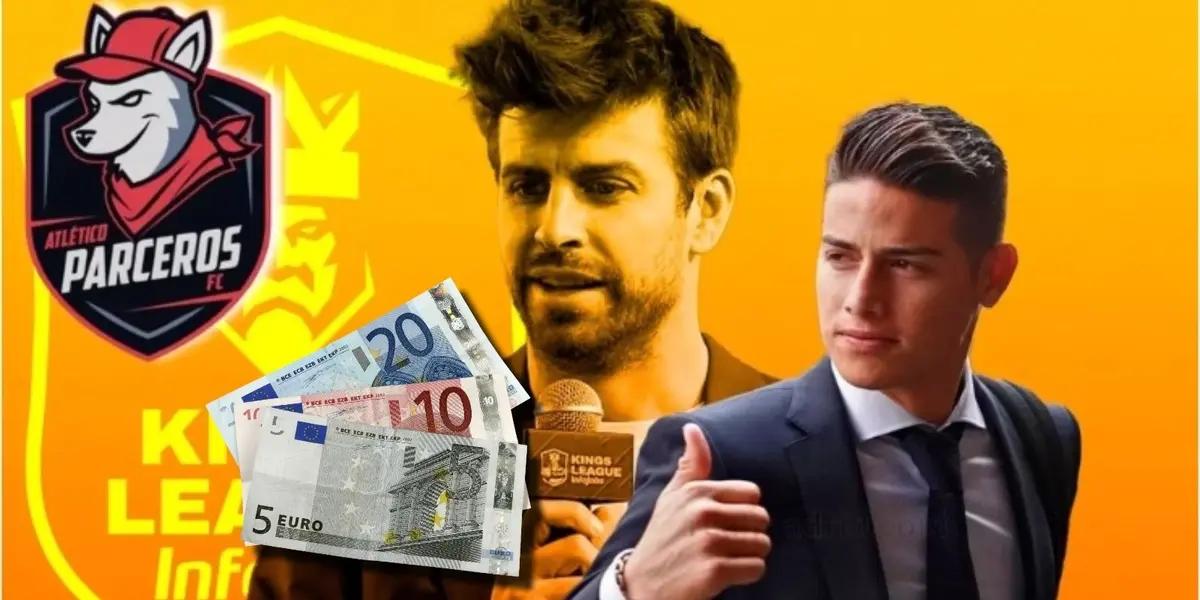 James Rodríguez estará en la Kings League, como presidente del club Atlético Parceros FC
