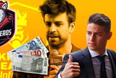 James Rodríguez estará en la Kings League, como presidente del club Atlético Parceros FC