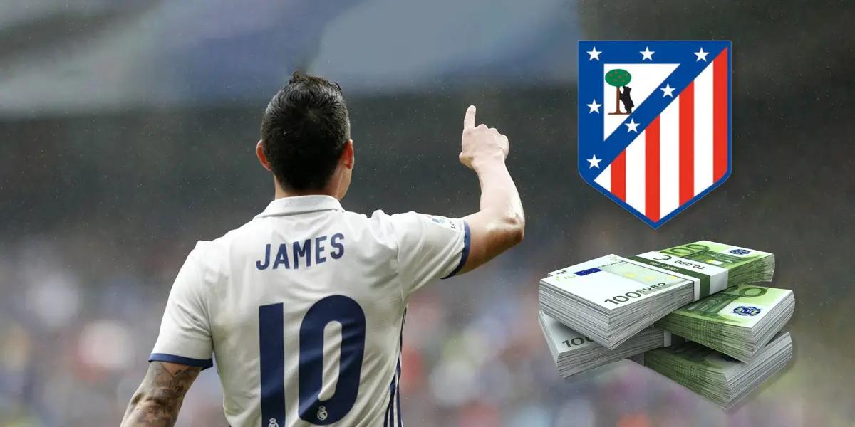 James Rodríguez se fue por la puerta de atrás de Real Madrid y podría tener revancha en la vereda de enfrente con los colores de Atlético de Madrid