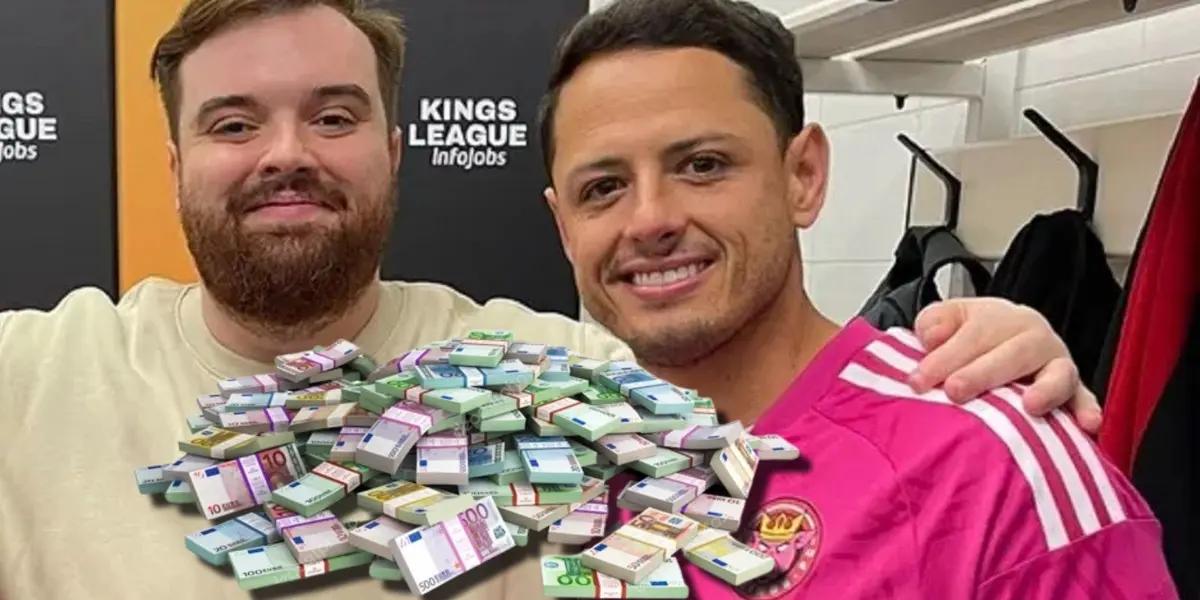 Javier Chicharito Hernández estará con su equipo en la Kings League, llamado Olimpo United