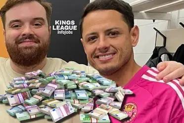 Javier Chicharito Hernández estará con su equipo en la Kings League, llamado Olimpo United