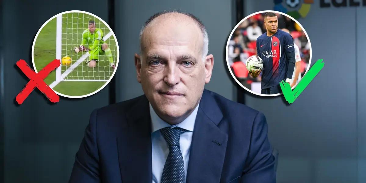 Javier Tebas, presidente de LaLiga de España.