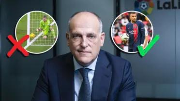 Javier Tebas, presidente de LaLiga de España.