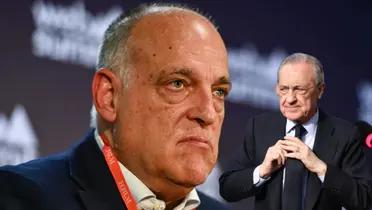 Javier Tebas y Florentino Pérez Foto: El Confidencial