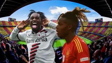 Jeremie Frimpong y Nico Williams / Foto: Collage