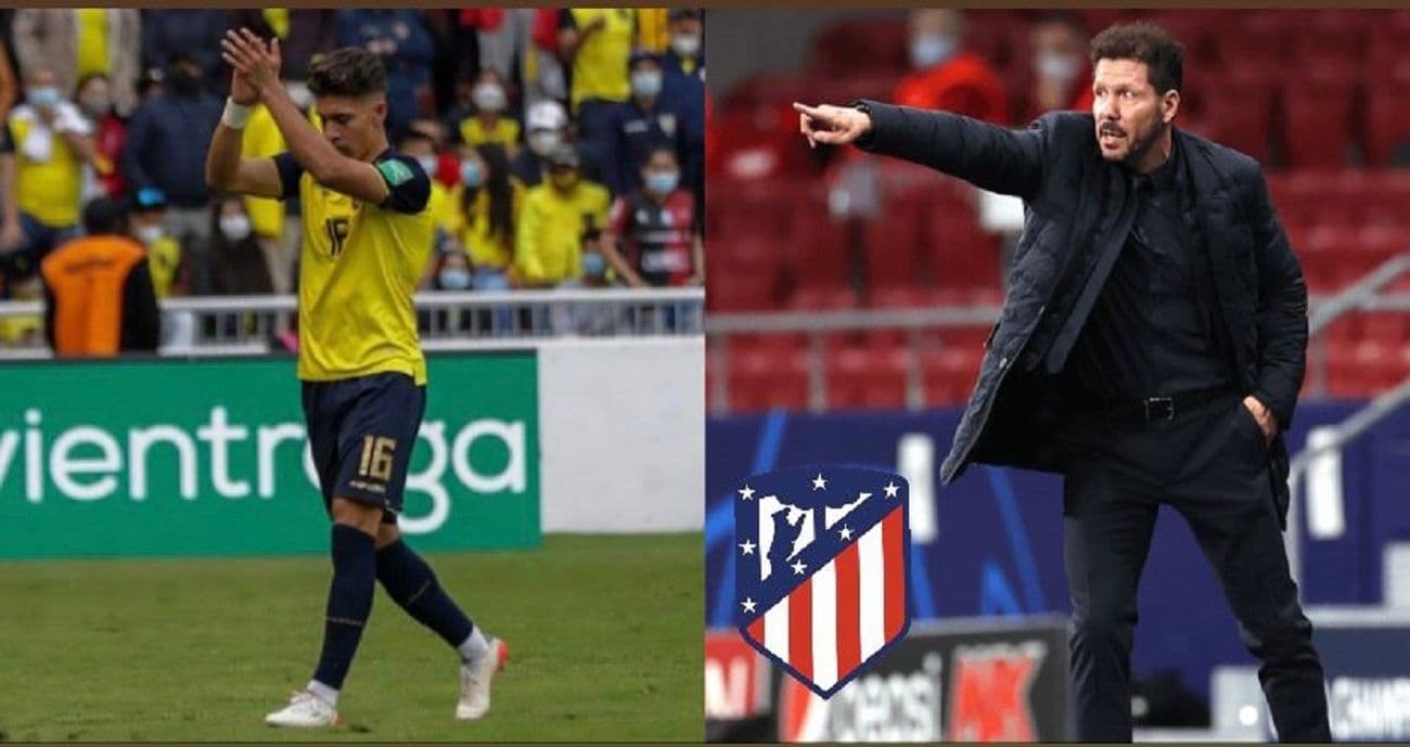 Jeremy Sarmiento sería una gran opción para el Atlético Madrid dado su bajo costo, 12 millones de euros, poder de reventa y que le daría al ataque del equipo colchonero velocidad y gambeta.