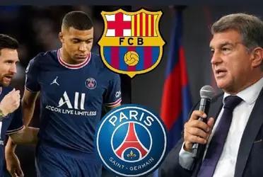 Joan Laporta abrió una puerta para una posible vuelta de Lionel Messi. Casualmente el argentino estaría pensando en dejar el PSG por la pelea entre Neymar y Kylian Mbappé.
