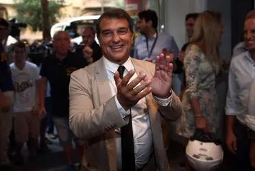 Joan Laporta está muy ansioso por poder contar con él y así se lo hizo saber.