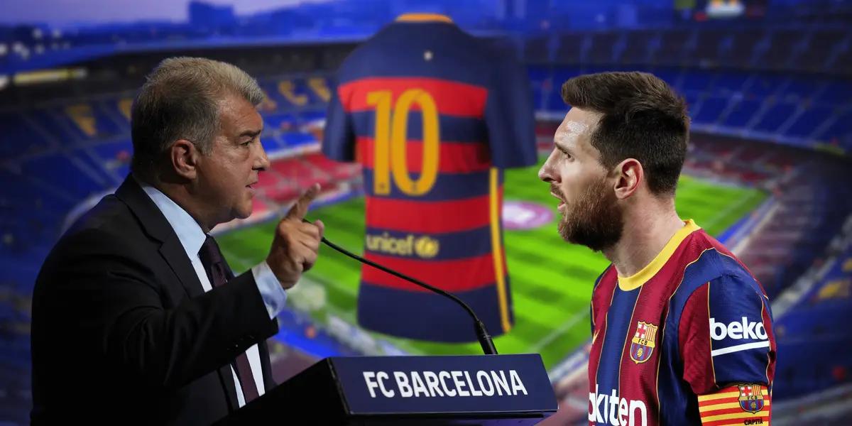 Joan Laporta explicó por qué no pudieron concretar a Lionel Messi y ahora hay un nuevo apuntado