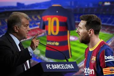 Joan Laporta explicó por qué no pudieron concretar a Lionel Messi y ahora hay un nuevo apuntado