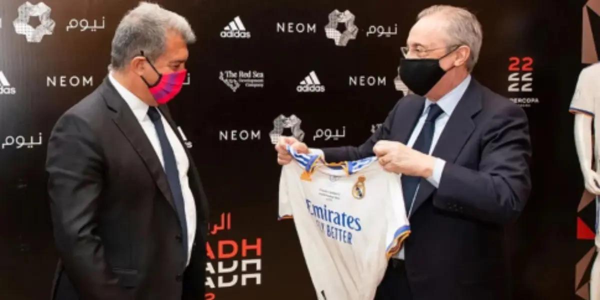 Joan Laporta hizo algo impensado al Real Madrid, antes del Clásico contra el FC Barcelona, y Florentino Pérez ya lo sabe