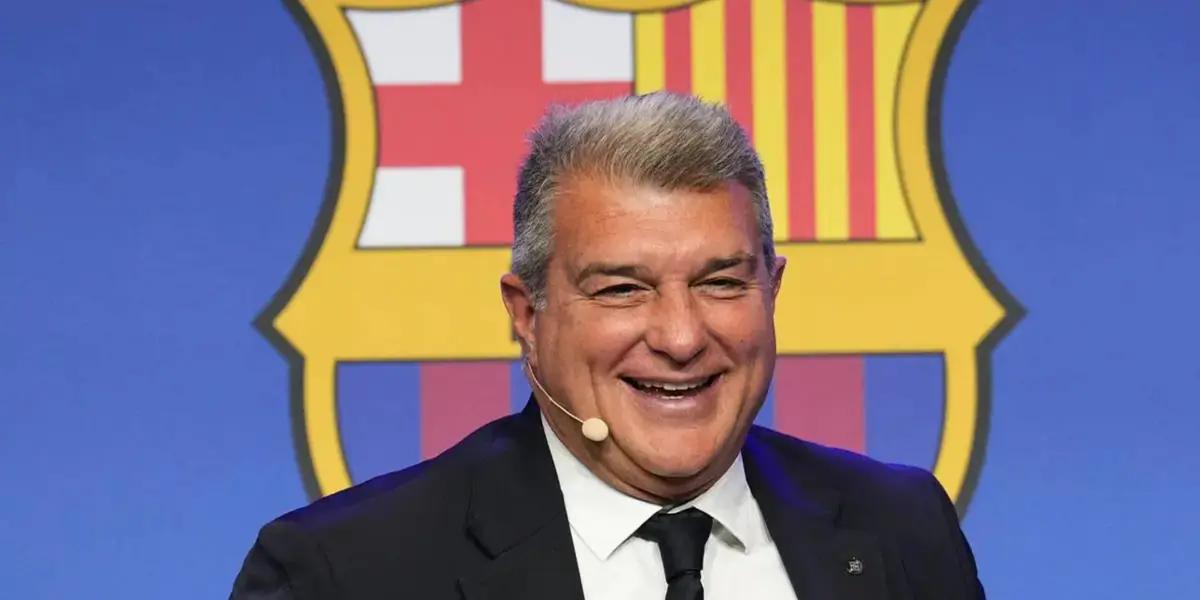 Joan Laporta, presidente del Barça