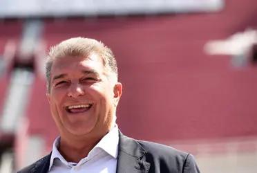 Joan Laporta, presidente del Barça