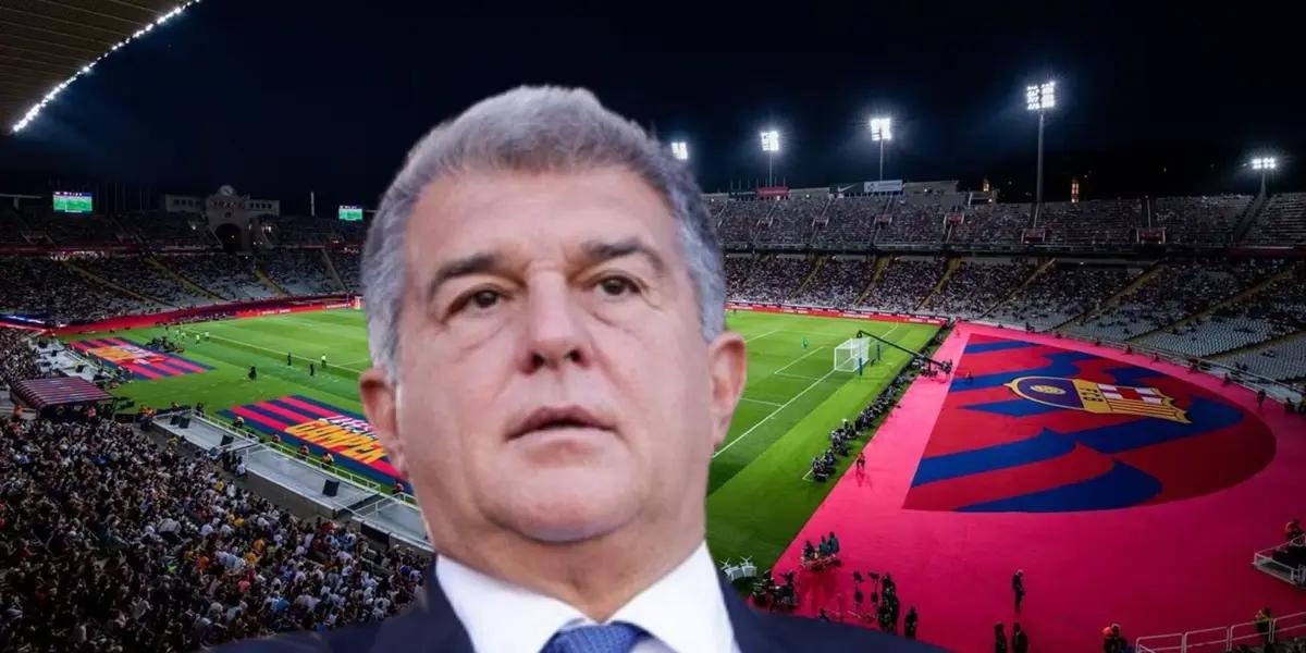 Joan Laporta, presidente del FC Barcelona