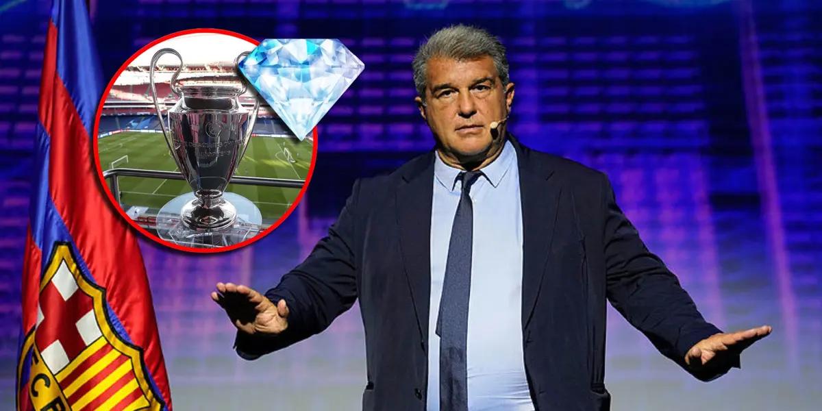 Joan Laporta, presidente del FC Barcelona.