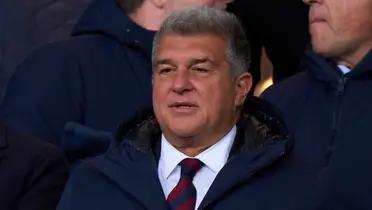 Joan Laporta, presidente del FC Barcelona