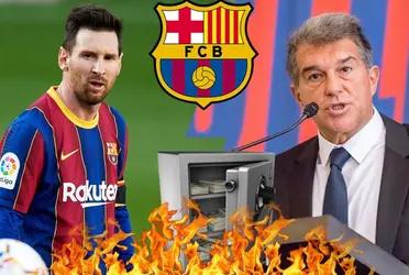 Joan Laporta se excusó en que el motivo de su salida fue por un tema únicamente económico, aunque después se gastó más de 200 millones de euros en fichajes, algo que el delantero argentino es consciente y no le habría caído para nada bien.