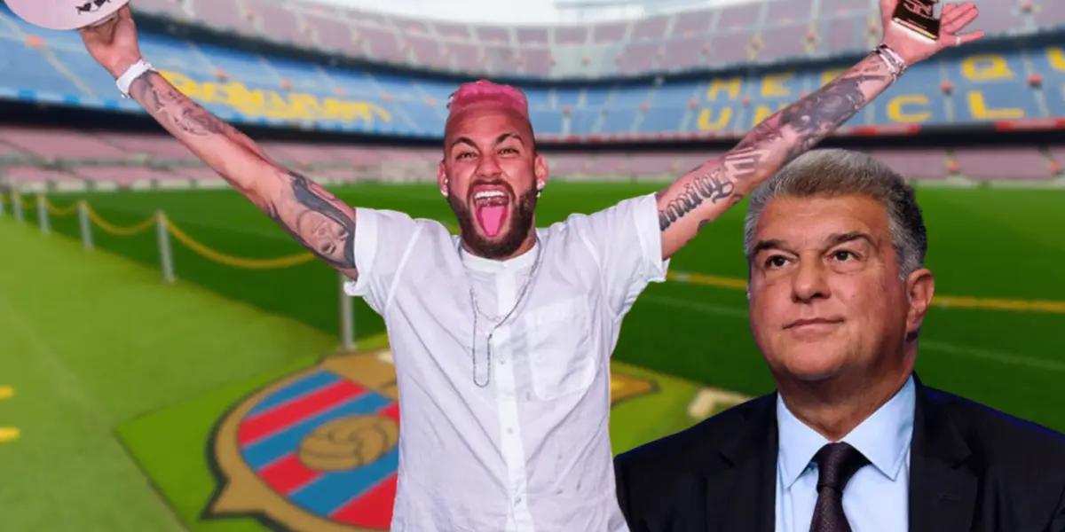 Joan Laporta solo quiere fichar a Neymar por este beneficio