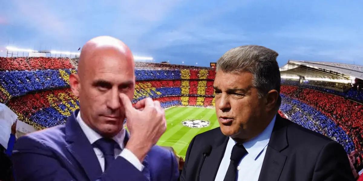 Joan Laporta tuvo un viaje hacia Dubai con el fútbol femenino como uno de los puntos centrales