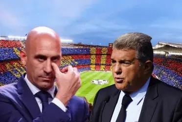 Joan Laporta tuvo un viaje hacia Dubai con el fútbol femenino como uno de los puntos centrales