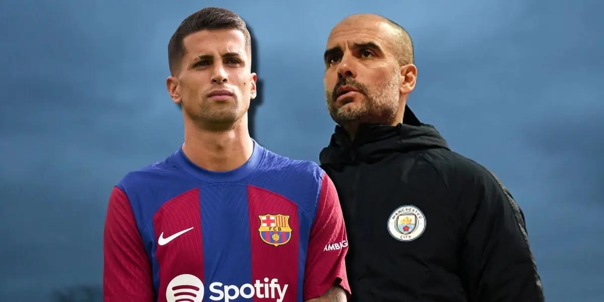 Joao Cancelo está brillando en el FC Barcelona y le ha dado una bofetada a Guardiola, quien lo quiso fuera del Manchester City
