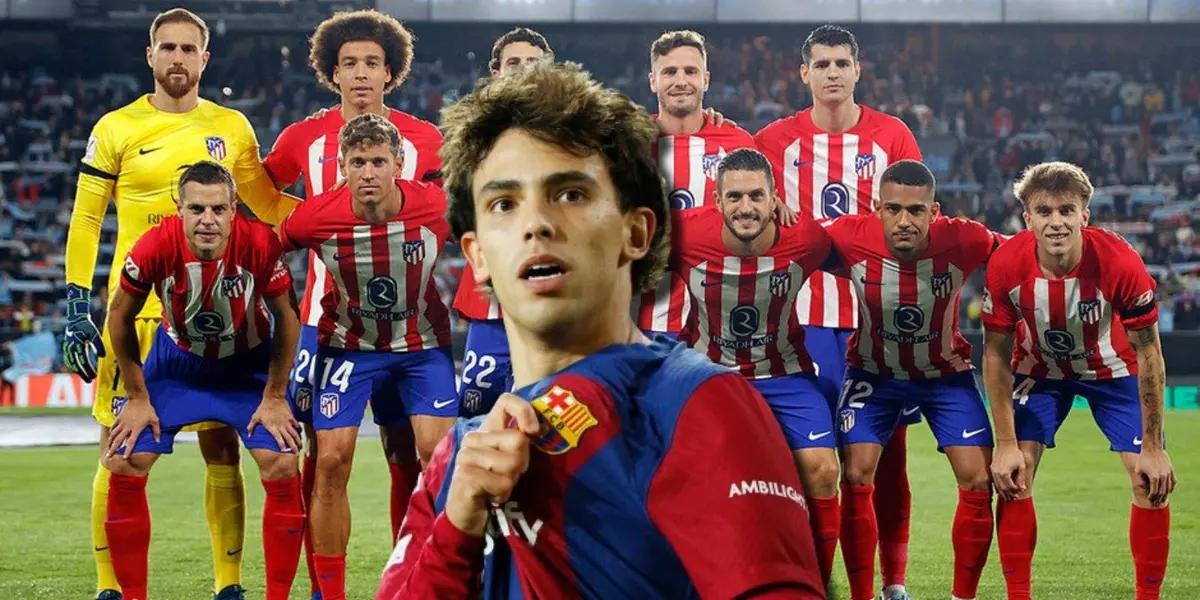 Joao Félix anotó para darle la victoria al FC Barcelona, y en el Atlético de Madrid no todos se alegraron de verlo