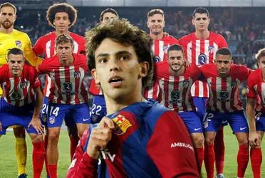 Joao Félix anotó para darle la victoria al FC Barcelona, y en el Atlético de Madrid no todos se alegraron de verlo