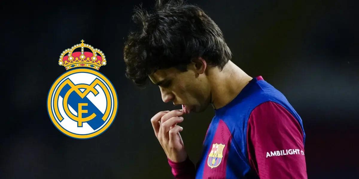 Joao Félix en un partido con el FC Barcelona