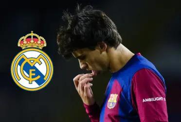 Joao Félix en un partido con el FC Barcelona