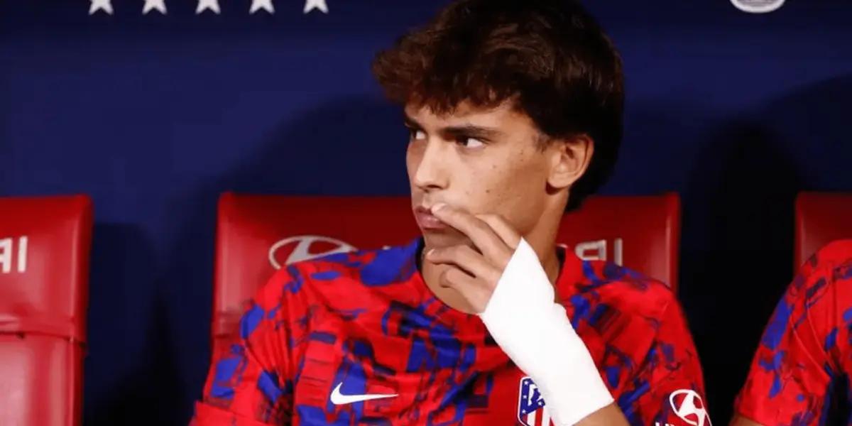 Joao Félix espera su lugar en el banco de suplentes lo que puede ser su último compromiso antes que cierre el mercado de pases