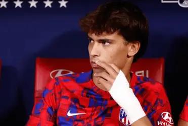 Joao Félix espera su lugar en el banco de suplentes lo que puede ser su último compromiso antes que cierre el mercado de pases