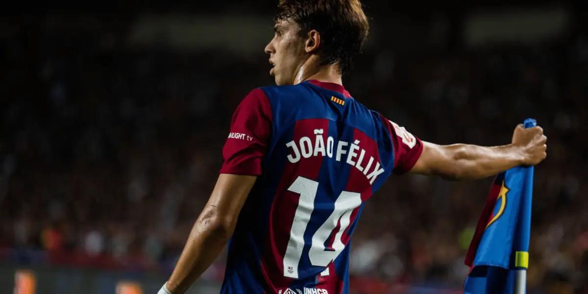 Joao Félix ha marcado el 1 a 0 para el FC Barcelona ante el Betis
