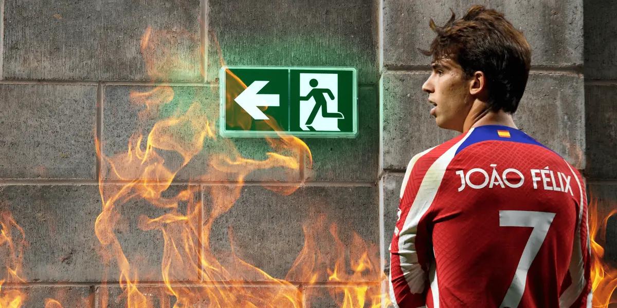 Joao Félix podría tener una salida de emergencia de Atlético de Madrid para poder encontrar destino deportivo