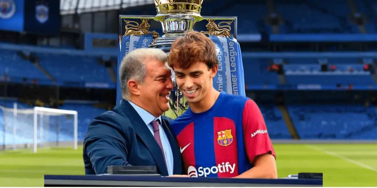 Joao Félix pudo vestir los colores de un equipo importante de Inglaterra pero lo descartó para poder jugar en FC Barcelona.