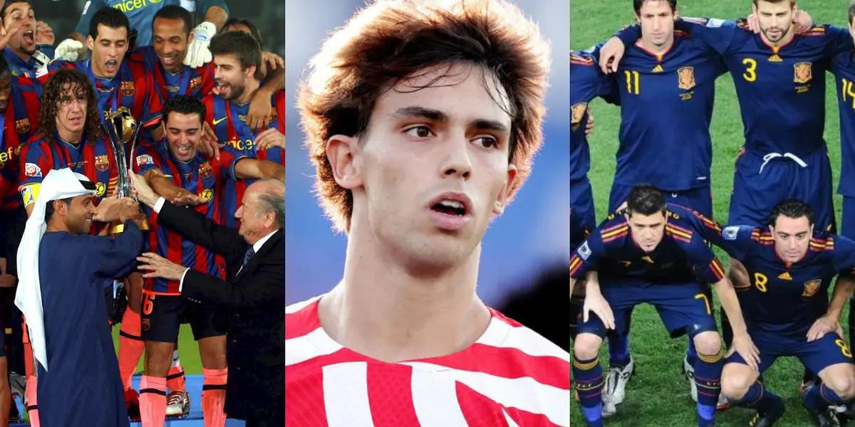 Joao Félix recibió un consejo de un emblema culé que nadie esperaba