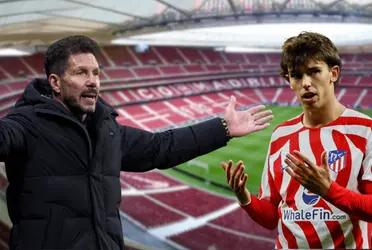 Joao Félix no se cansa de hacer méritos para que Diego Simeone confirme que no lo tendrá en cuenta