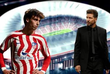 Joao Félix sigue apartado de Atlético de Madrid y tuvo esta respuesta a horas del debut
