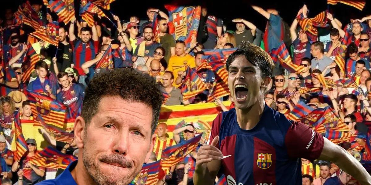 Joao Félix tuvo una muy buena actuación personal y le mandó un mensaje sin nombrar a Diego Simeone