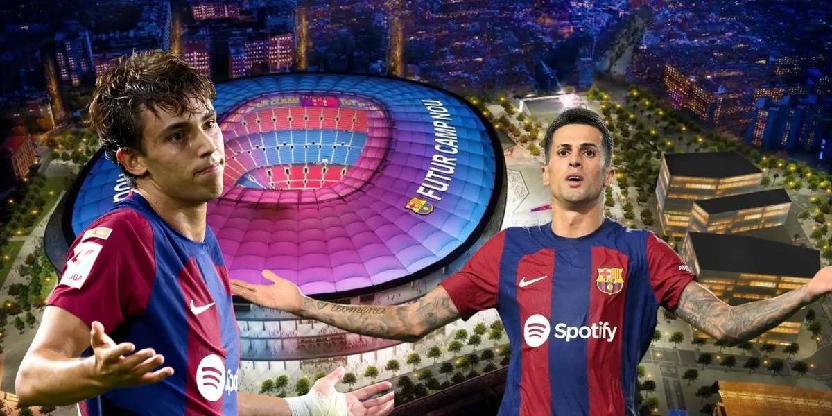 Joao Félix y Cancelo son piezas importantes de FC Barcelona pero por el momento no tienen asegurada su continuidad