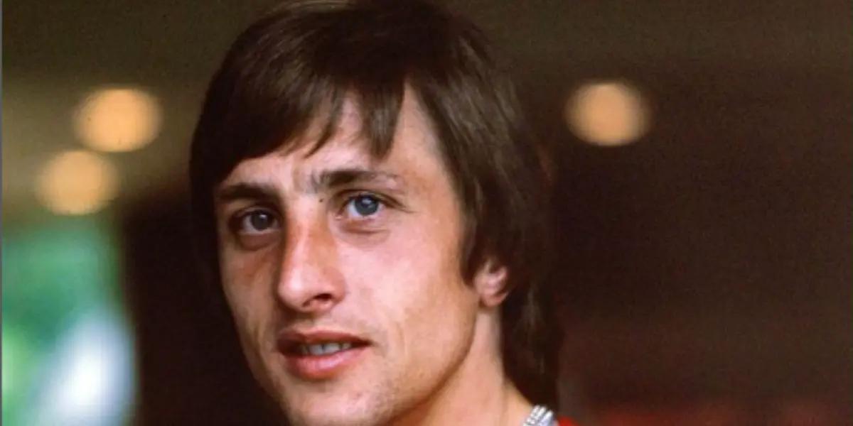 Johan Cruyff. Foto: redes de Johan Cruyff.