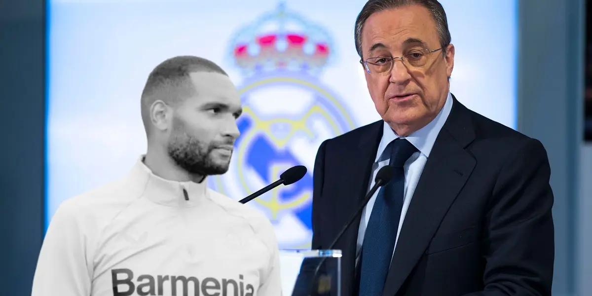 Jonathan Tah - Florentino Pérez (Foto: Real Madrid)