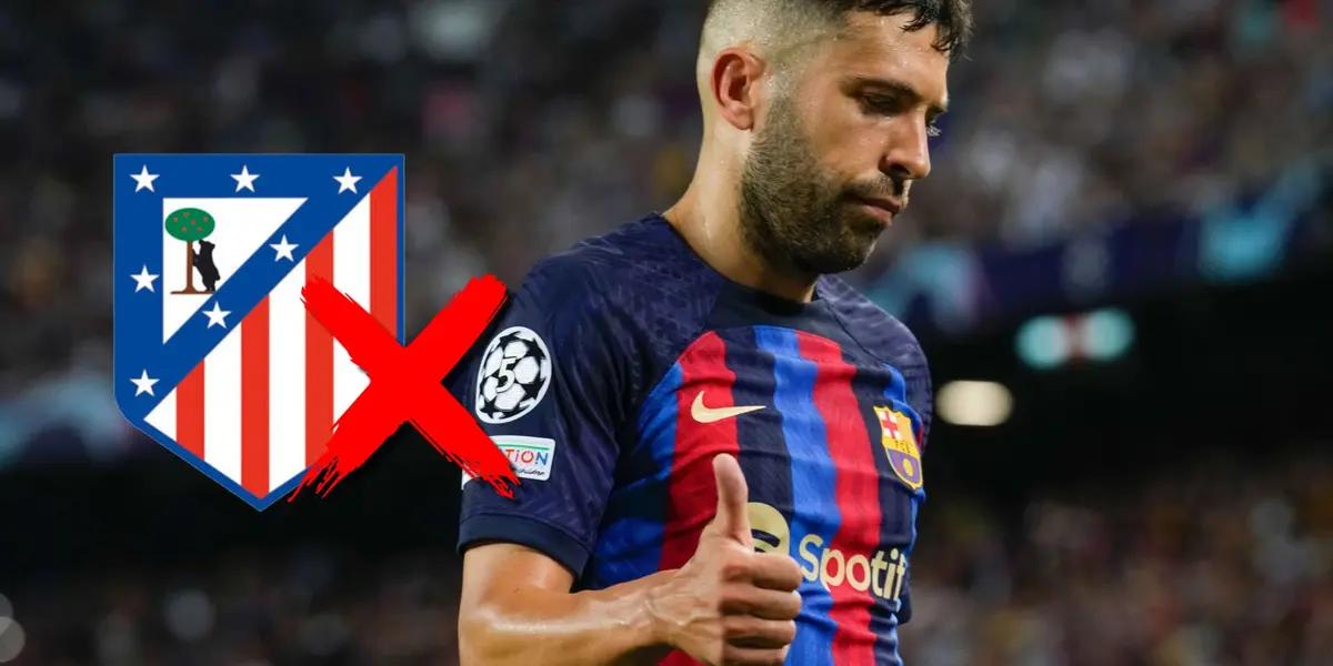 Jordi Alba será baja en FC Barcelona y hay un nuevo destino para su inminente futuro que no estaba en los planes de nadie
