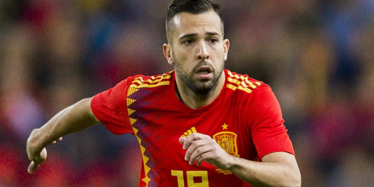 Jordi Alba y el duro momento del seleccionado.