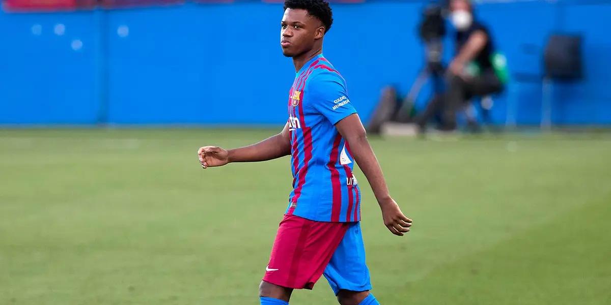 Jorge Mendes, representante del nuevo ‘10′ del Barça, quiere que Ansu renueve sus aires y está presionando a Joan Laporta con el supuesto interés del club que dirige Pep Guardiola.