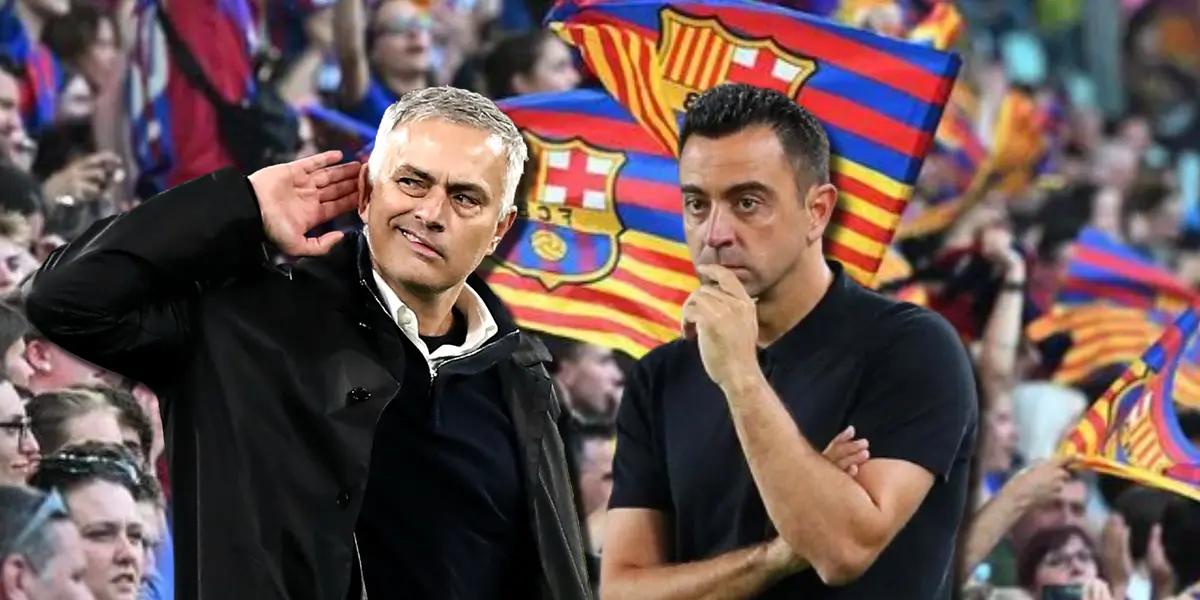 José Mourinho fue despedido de la AS Roma, a tiempo que el FC Barcelona necesita un entrenador porque Xavi ya no da más