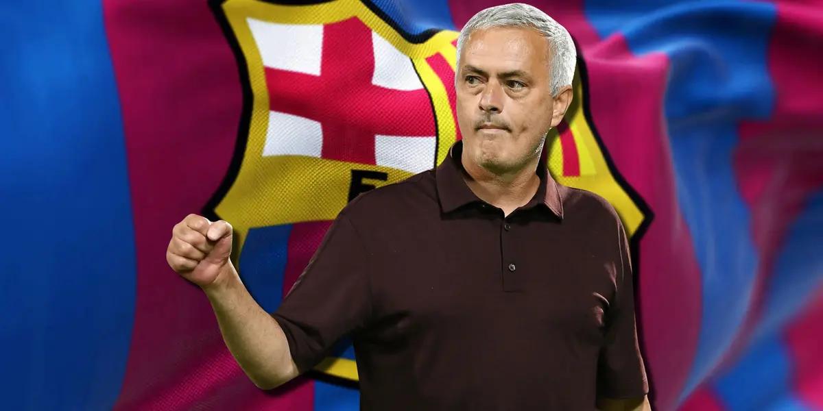 José Mourinho ha sonado para el FC Barcelona, en reemplazo de Xavi Hernández, mira lo que hizo cuando le preguntaron al respecto