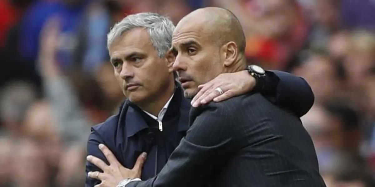 José Mourinho y Pep Guardiola / Foto: AS