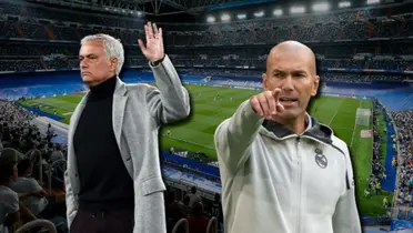José Mourinho y Zinedine Zidane.