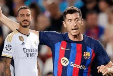 Joselu con menos apariciones tiene el mismo número de goles que Robert Lewandowski en el FC Barcelona