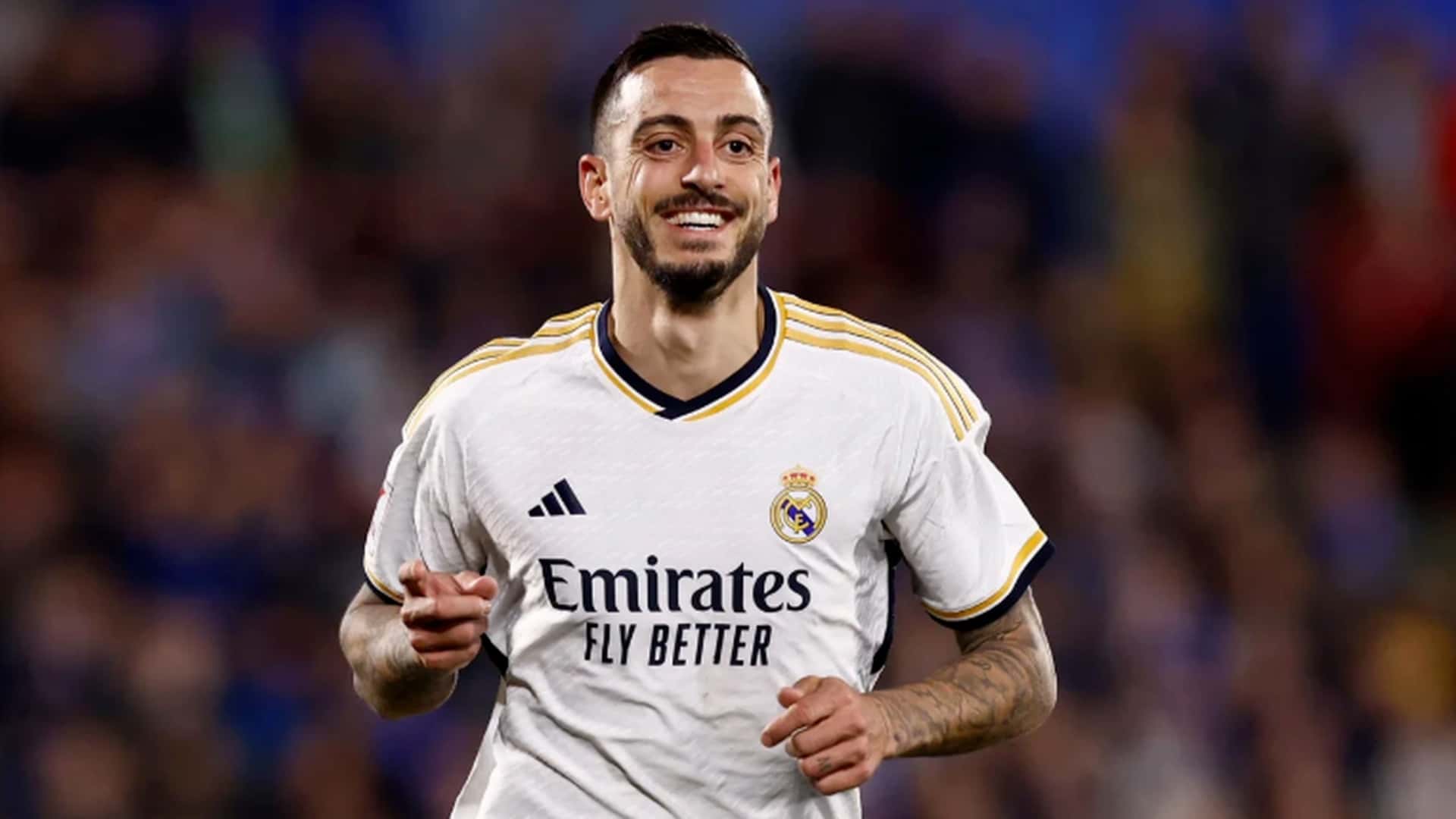 Joselu, delantero del Real Madrid